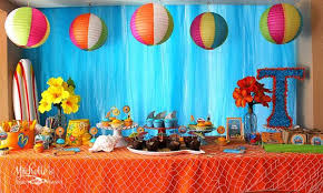 See more ideas about beach party decorations, beach party, party. Retro Surf Birthday Party Kara S Party Ideas Pool Birthday Party Beach Themed Party Beach Birthday Party