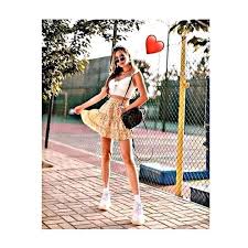 Pin By Imane Alaa On Picsart صور معدلة Girl Skater Skirt Fashion