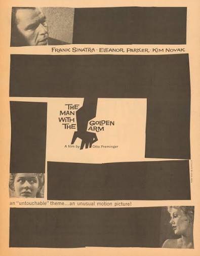 The Man with the Golden Arm Original 1955 U.S. Movie Herald - Posteritati  Movie Poster Gallery