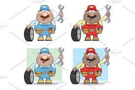 Mechanic Character Collection 3 Character Collection Character Mechanic Man