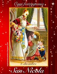 Cdb Cartoline Per Tutti I Gusti Cartolina Oggi Festeggiamo San Nicola 6 Dicembre San Nicola Dicembre Immagini