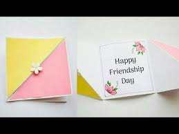 The friendship card templates and photo card design elements you need, fotor has covered all of them. Easy Friendship Day Card Idea Handmade Friendship Day Greeting Card Cute Ideas For Frien Card Ideas Handmade Father S Day Greetings Friendship Day Greetings