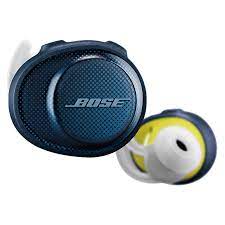 These true wireless earbuds will stay secure through even the toughest workouts. Buy Bose Soundsport Free Wireless In Ear Headphones Navy Citron Online
