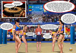 anal anal sex arena ass beach volleyball brazil buggery carolina  solberg salgado comic defeat defeated dialogue extro fivb beach volleyball  women's world championship 2019 germany humiliation latina laura ludwig