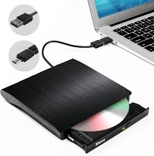 External DVD Drive USB 3.0 and Type-C