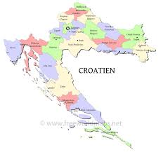 Wichtig für die einreise nach kroatien. Kroatien Karten Freeworldmaps Net