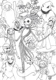 Learn how your comment data is processed. Nightmare Before Christmas By Hirokiro Png 600 861 Christmas Coloring Pages Nightmare Before Christmas Drawings Coloring Books
