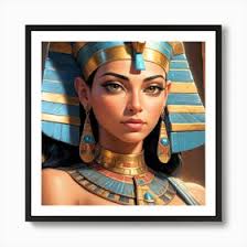 Egyptian Queen 6 Art Print by Nohacreations/artistrycreations