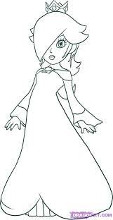 Princess rosalina coloring pages are a fun way for kids of all ages to develop creativity focus motor skills and color recognition. Rosalina Peach And Daisy Coloring Pages Coloring Home