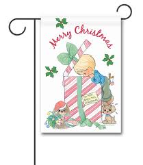 Buy: Precious Moments Don't Open Till Christmas – Garden Flag Flagology.com
