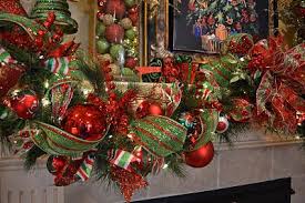 Kristen S Creations November 2011 Christmas Fireplace Garland Christmas Garland Christmas Fireplace