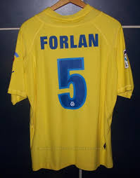 Guayre villareal match worn uefa cup shirt 04/05 spain camiseta jersey trikot. Villarreal Home Maillot De Foot 2005 2006