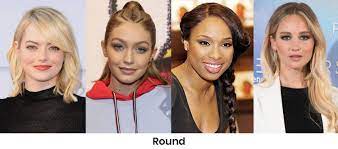 Defining Characteristic The Roundness And Softness In Your Face Shape And Features Rounder Lines And Plumper Ch Face Shapes Round Face Shape Oval Face Shapes