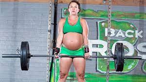 It depends on your overal. Pregnant Woman Lifting Weights Shocking Moment Youtube