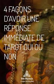 4 Facons D Avoir Une Reponse Immediate De Tarot Oui Ou Non Wemystic France Signification Carte Tarot Tarot Voyance Tarot
