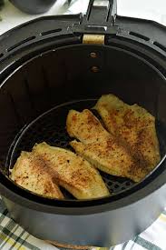 Just add water a bit of water to the bottom of the dish, or butter to the top of the fish while heating, to * cook from frozen * ensure airfryer is preheated for 3 minutes * spritz with cooking oil. Air Fryer Tilapia Easy 10 Min Recipe Hint Of Healthy