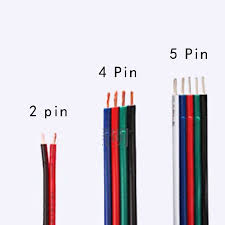 Extension Cable 2pin 4 Pin 5pin Electric Connector For 3014 3528 5050 5630 5730 Led Strip Light Led Strip Lighting Extension Cable Strip Lighting