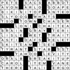 Daily easy, quick and cryptic crosswords puzzles. La Times Crossword 28 Sep 20 Monday Laxcrossword Com