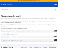 Atlassian Stride Javascript Api Overview Documentation