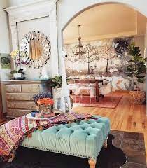All The Details Love This Space Boho Chic Interior Design Boho Chic Interior Living Room Designs