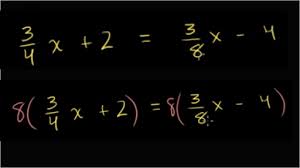 Worksheet will open in a new window. Equation With Variables On Both Sides Fractions Video Khan Academy