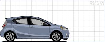 Importarchive Toyota Prius C 2012 2019 Touchup Paint Codes