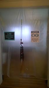 Science Birthday Party Lab Entrance Shower Curtain Mad Science Party Science Themed Party Science Birthday