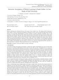 (download) arfak_62 @ hotmail.com hanif_hasan@yahoo.com rahman_mo@hotmail. Https Uksacb Org Wp Content Uploads 2017 07 Instructor Acceptance Of Mobile Learning In Saudi Arabia A Case Pdf
