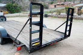 Easily Add Convenient Loading Ramps To Your Trailer Trailer Ramps Loading Ramps Car Trailer Ramps