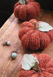 This pumpkin pattern is great for any advanced beginners. Pin By Bea Rozgonyi On Fall Halloween Fall Knitting Knitting Hand Knitting