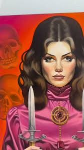 “Madame Two Swords” from UK-based artist Emma Mount is