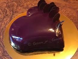 Epingle Sur Glacage Miroir Framboise