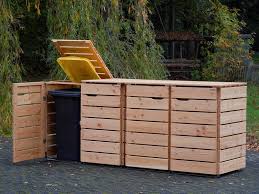 4er Mulltonnenbox Holz 240 Liter Mulltonnenbox Holz Mulltonnenbox Mulltonnenverkleidung