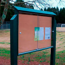Orders could be slightly delayed due to social distancing in the distribution and production dept. Outdoor Bulletin Boards
