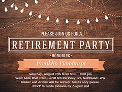 Are you searching retirement announcement letter templates (word, pdf)? Retirement Party Invitations Customize Free Retirement Invites