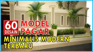 Biasanya pemilik rumah dengan pagar ini memiliki konsep rumah mewah dan modern. 60 Inspirasi Model Desain Pagar Rumah Minimalis Modern Terbaru Youtube