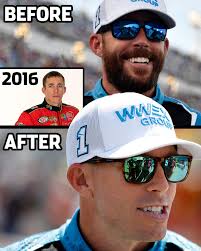 Ross Chastain has a new look this weekend in Atlanta. It's been a long,  long time since we've seen him at the track without a beard. 😳