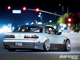 Impp 1011 07 O S13 Nissan 240sx Rear View Nissan 240sx Nissan Tuner Cars