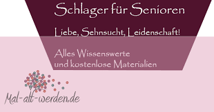 Check spelling or type a new query. Schlager Fur Senioren Liebe Sehnsucht Leidenschaft Alles Wissenswerte Und Kostenlose Materialien