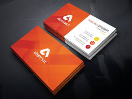 Orange Business Card Design 002425 Template Catalog Business Card Design Business Card Design Creative Business Cards Creative