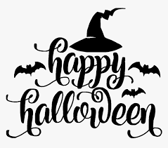 Better than any royalty free or stock photos. Black And White Happy Halloween Clip Art Hd Png Download Transparent Png Image Pngitem