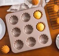 Shell Shape Baking Mold Nonstick Biscuit Madeleine Tray Pan Carbon Steel  Chocolate Cookie Cake Mould Bakeware For Kitchen - AliExpress