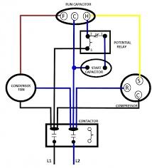 Single Phase Motor Wiring Diagram With Capacitor Start In 2020 Ac Capacitor Electrical Circuit Diagram Capacitors