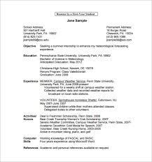 College resume objective—example good example enthusiastic student social media professional seeking to energize pitzer college's student body with proven leadership skills. Student Cv Examples Pdf August 2021