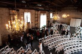Reception Partially Set Up The Chairs Will Be Moved To The Tables Opening Up The Dance Floor Where The Ceremony Was Reception Layout Reception Winter Wedding