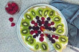 Pizza Dessert Aux Fruits Recette Gateaux Et Desserts Pizza Dessert Desserts Aux Fruits
