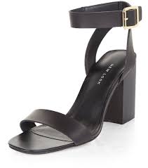 Today here we will depict some of them. Black Square Toe Block Heel Sandals New Look