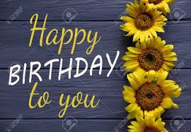 Choose from a stunning collection of fresh flower gifts to put a smile on someone's face. Happy Birthday To You Birthday Greeting Card With Flowers On Stock Photo Picture And Royalty Free Image Image 128473713