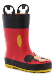 Disney Mickey Mouse Kids Rain Boots