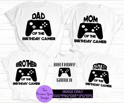 Gamer Birthday Family Shirts Women S Clothing Clothing Ugaurbanag Com